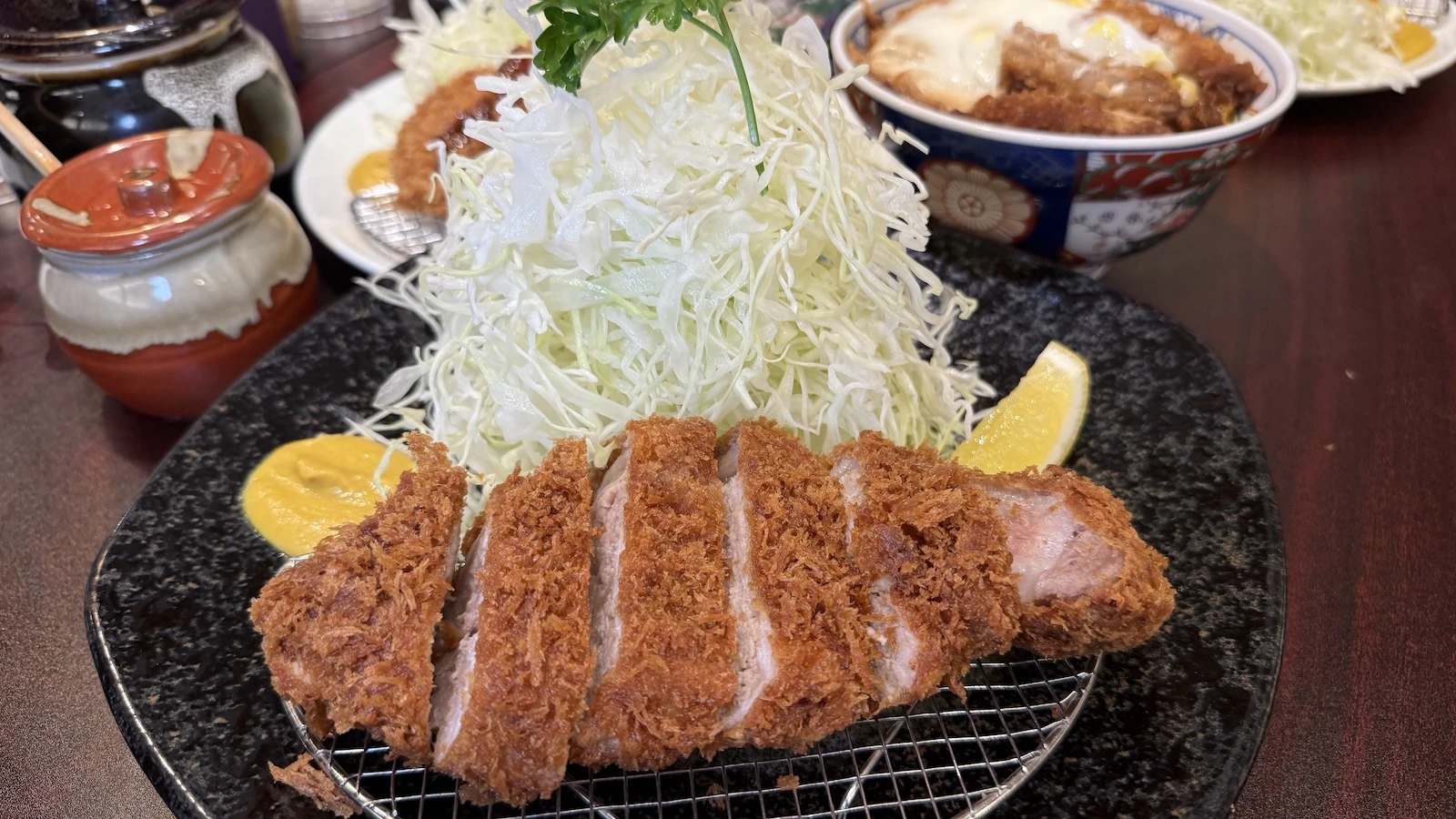 specialty Kurobuta pork loin katsu
