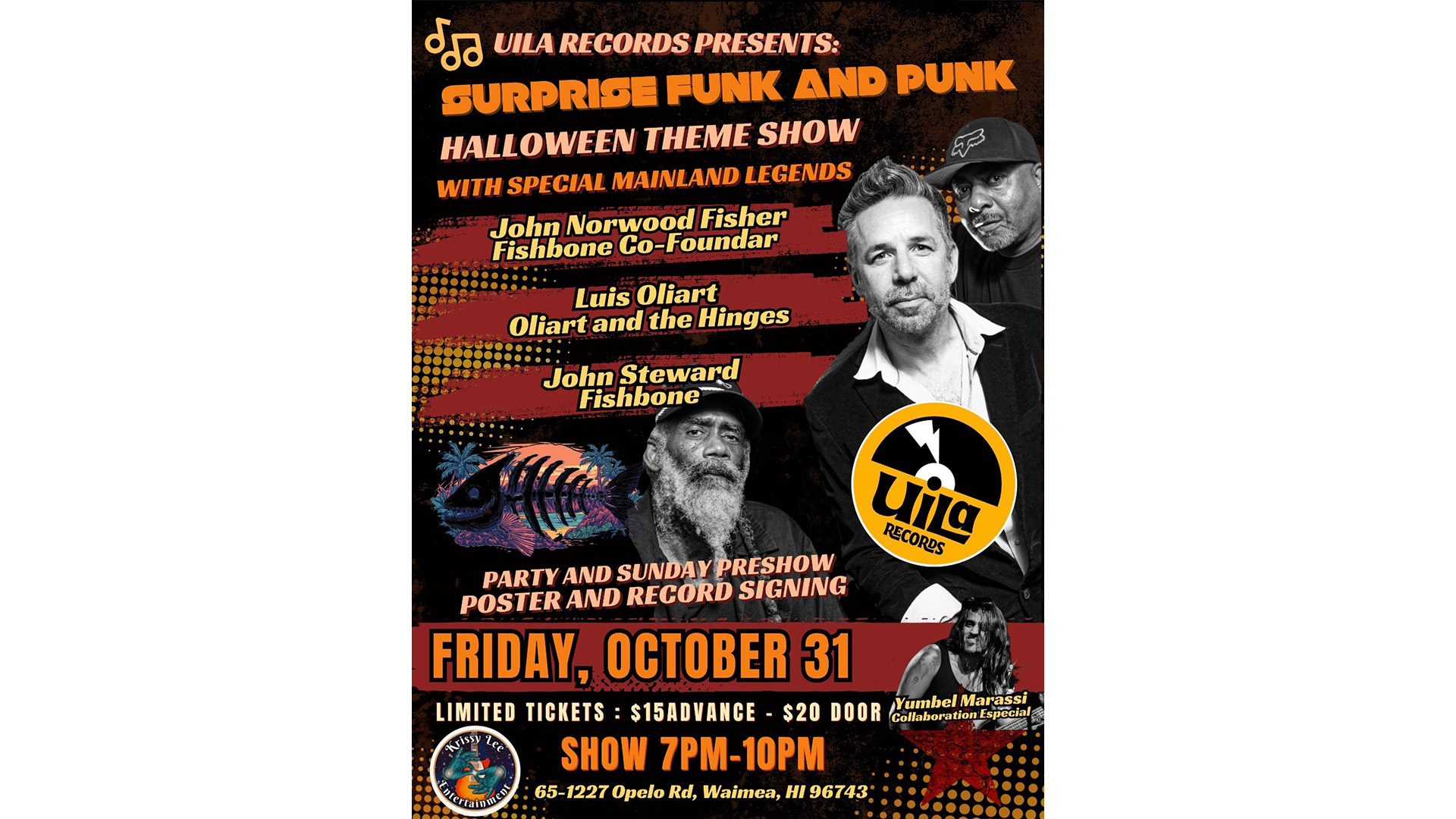 UILA Records Halloween Theme Show