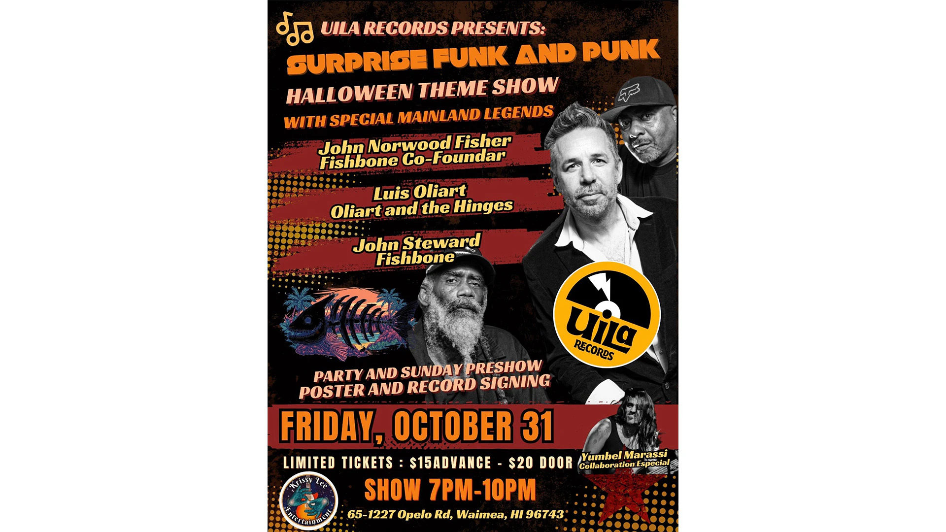 UILA Records Halloween Theme Show