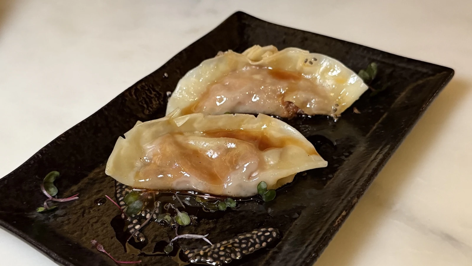 duck gyoza