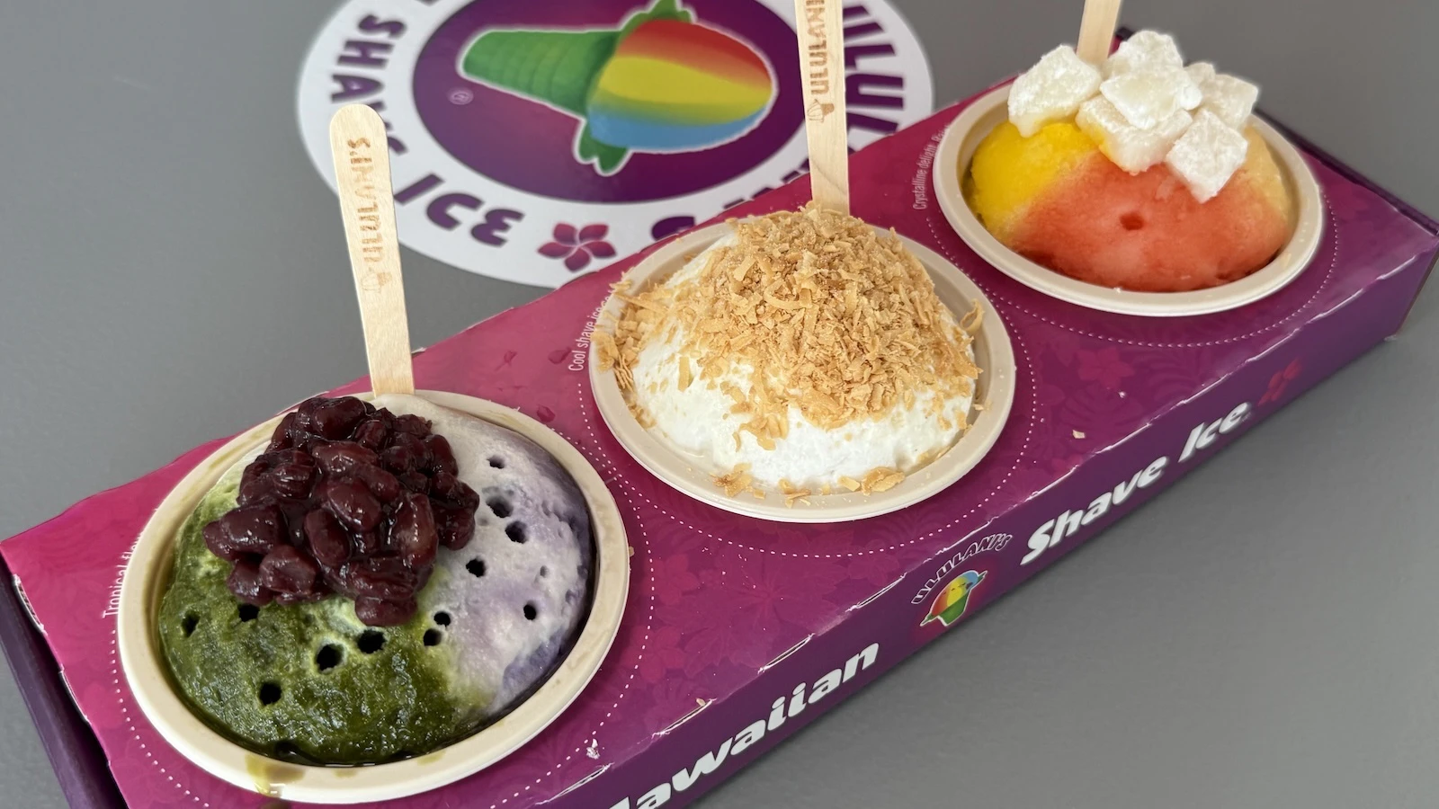 shave ice flight