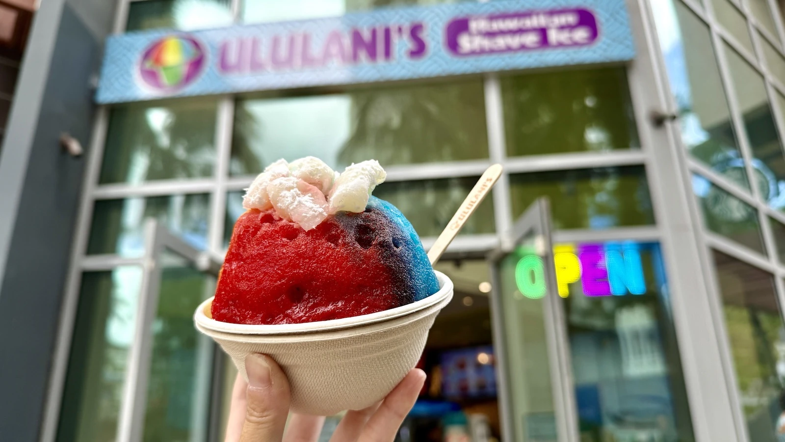 Ululani’s Hawaiian Shave Ice just opened in Waikīkī