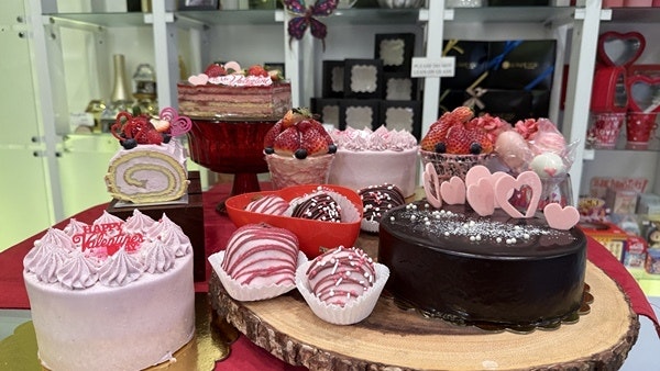 Valentine's cakes