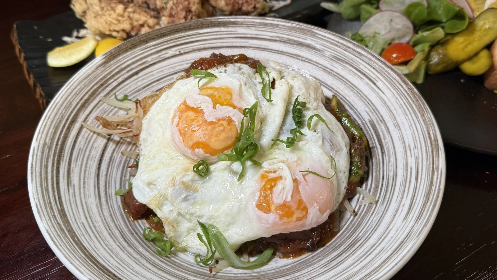bacon curry donburi