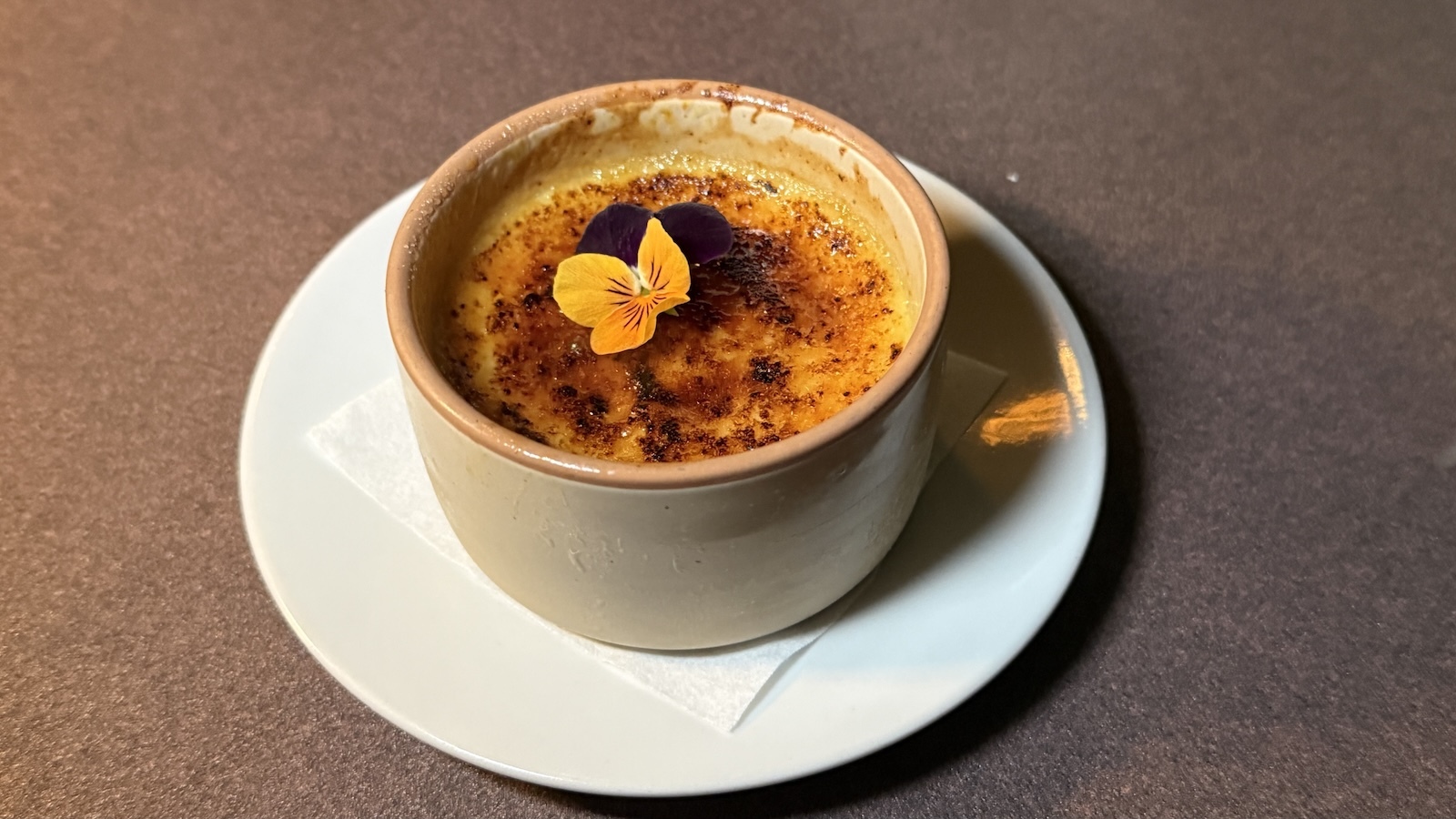chocolate creme brulee