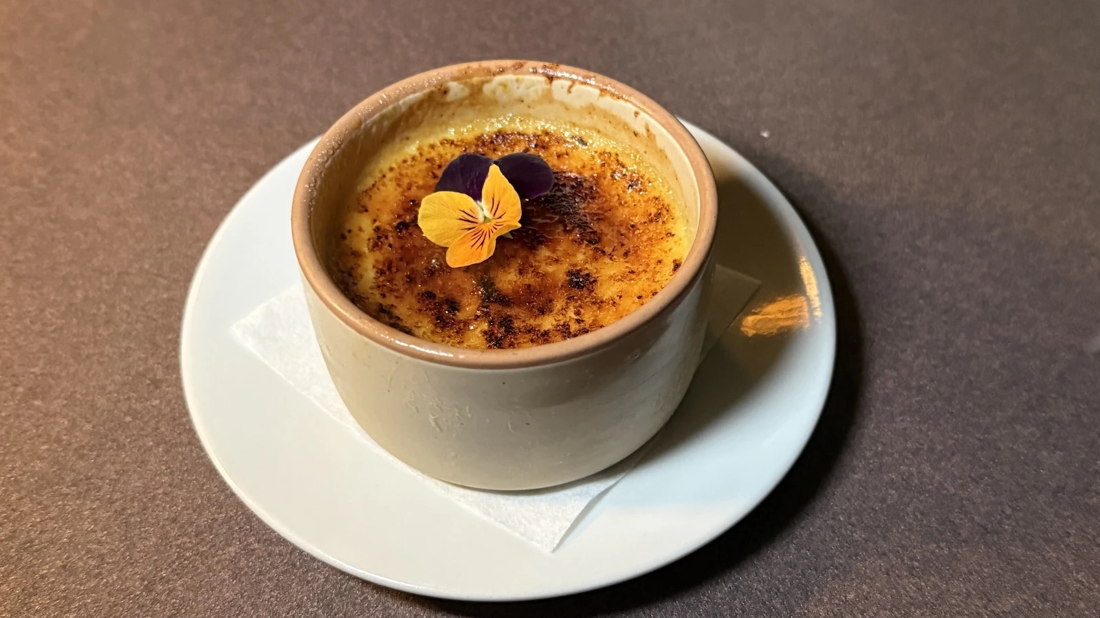 chocolate creme brulee