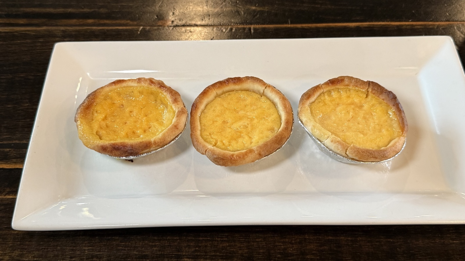 egg custard tarts