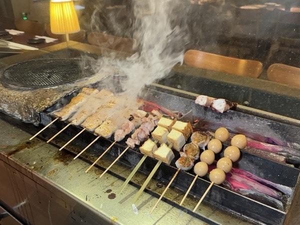 Yakitori Hachibei skewers 012425