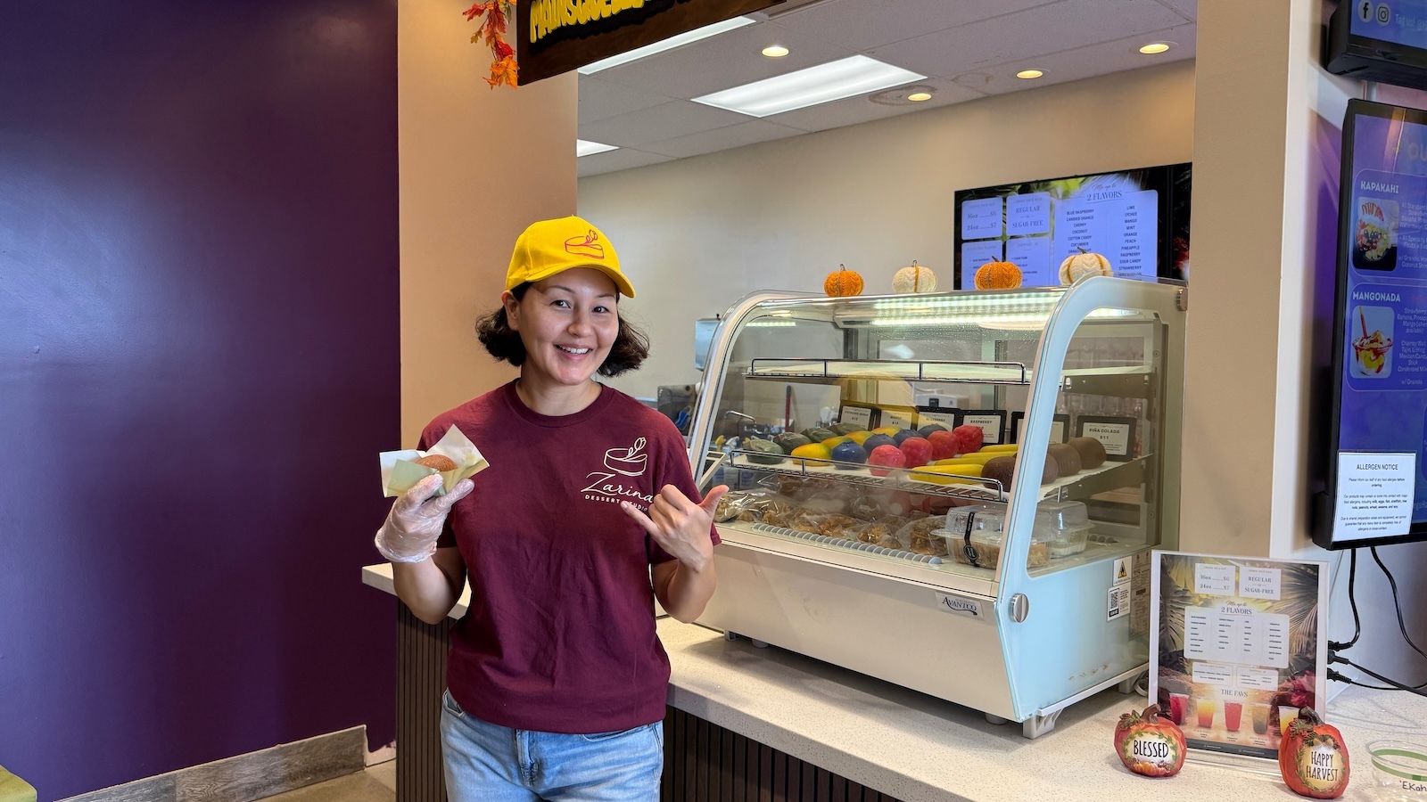 Business owner Zarina Jumagulova