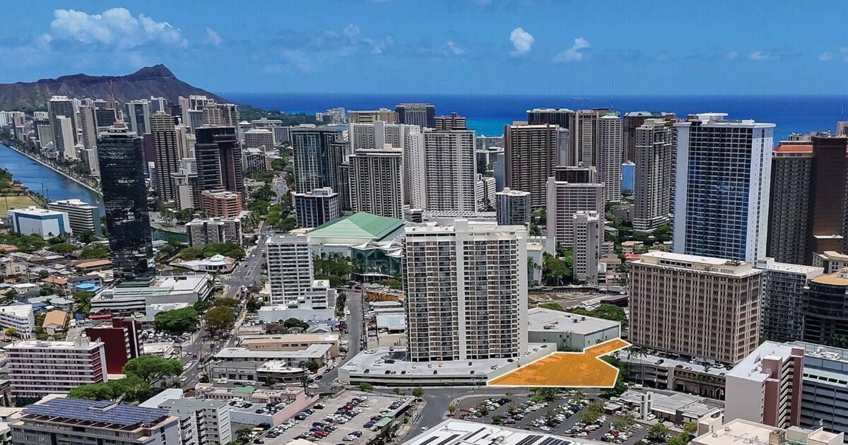 Ala Moana parcel listed for sale