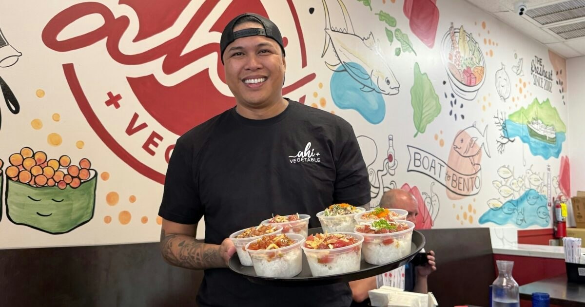 Aloha State Daily | Ahi & Vegetable is giving out free mini poke bowls