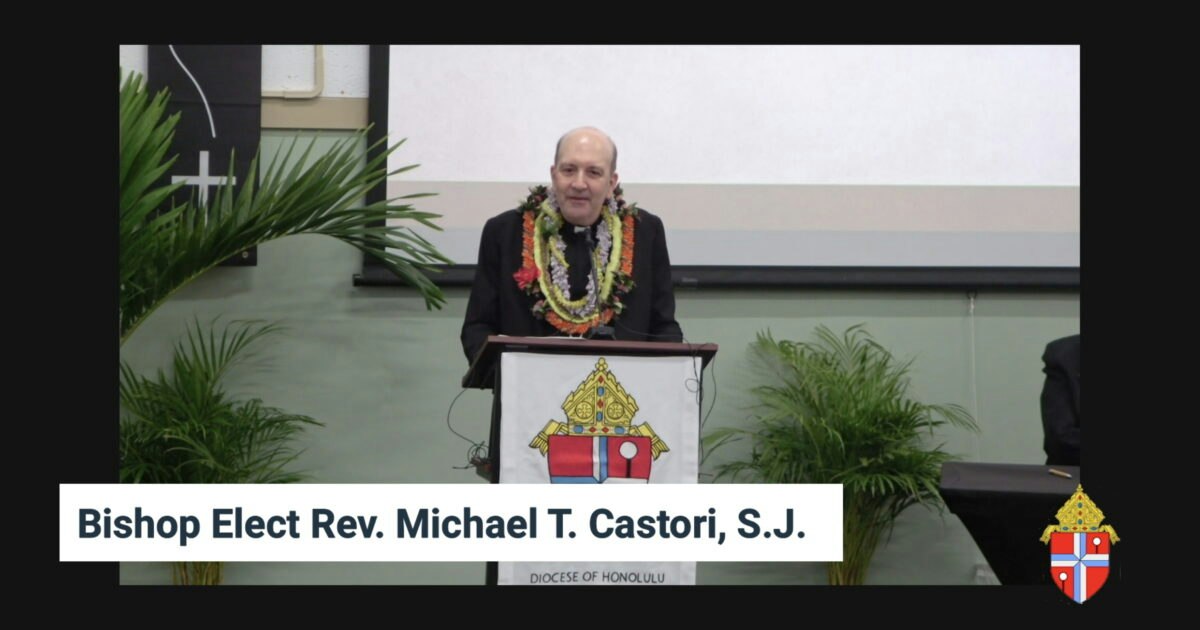 Bishop-elect Michael Castori appointed as Bishop Larry Silva's successor
