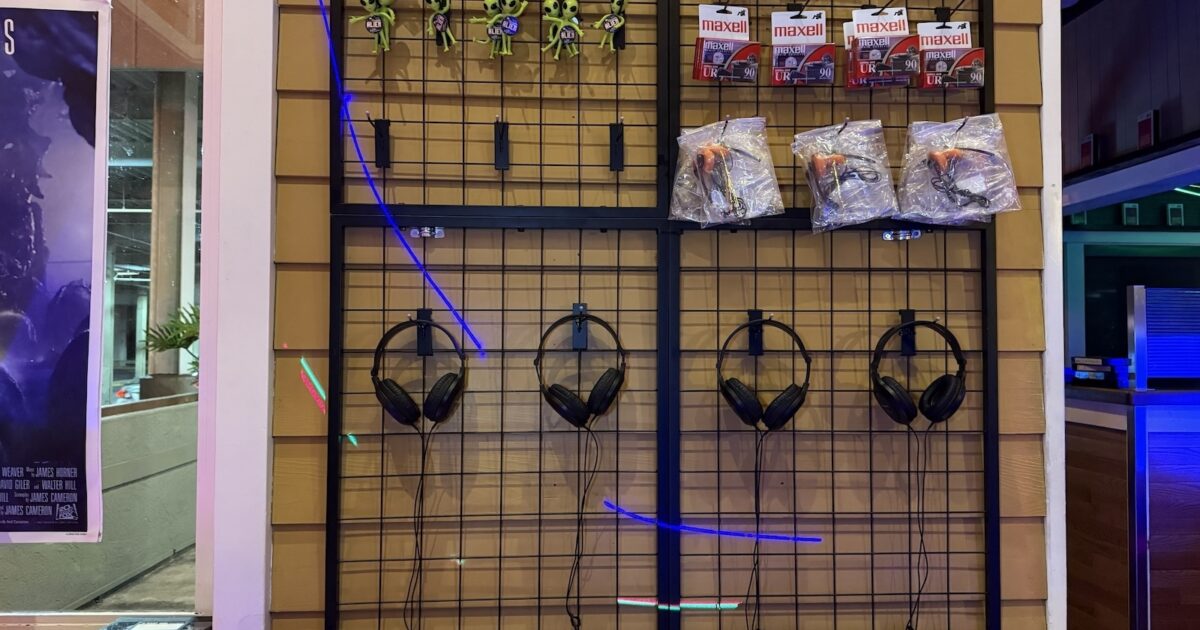 Cosmic Records is a limited-time '90s pop-up bar