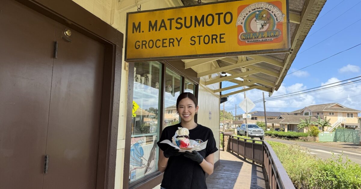You can get $1 shave ice this Saturday