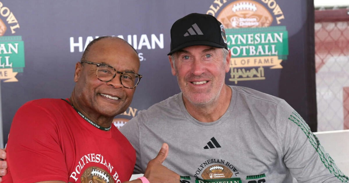 Image for Former NFL head coaches bask in Polynesian Bowl experience