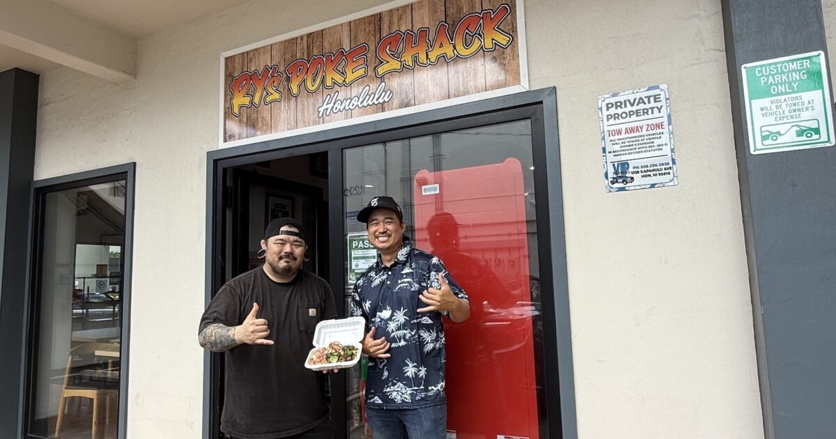 Ry’s Poke Shack opens in Honolulu