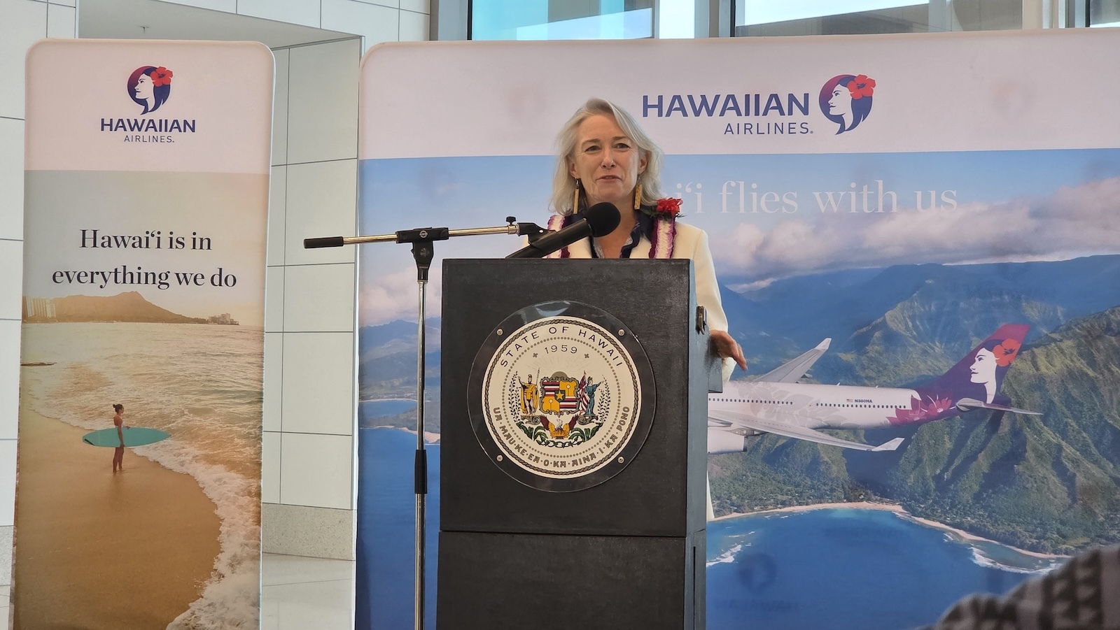 Hawaiian Airlines CEO Diana Birkett Rakow