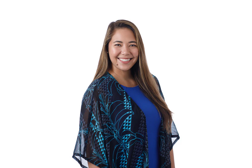 Emily Fukunaga, committee member of the Fukunaga Scholarship Foundation and vice president for Servco.