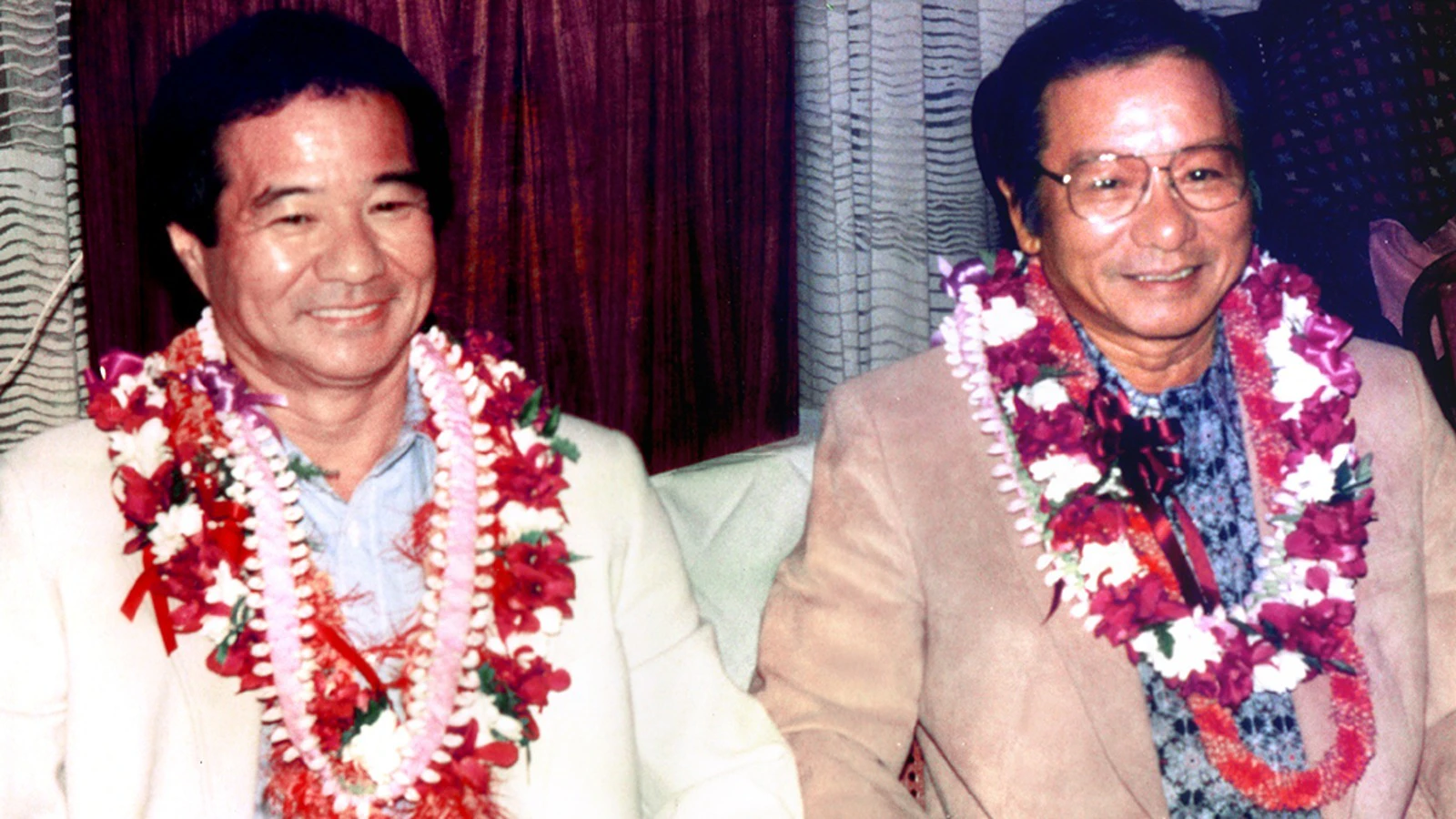 Brothers Francis and Charlie Higa, founders of Zippy's Restaurants