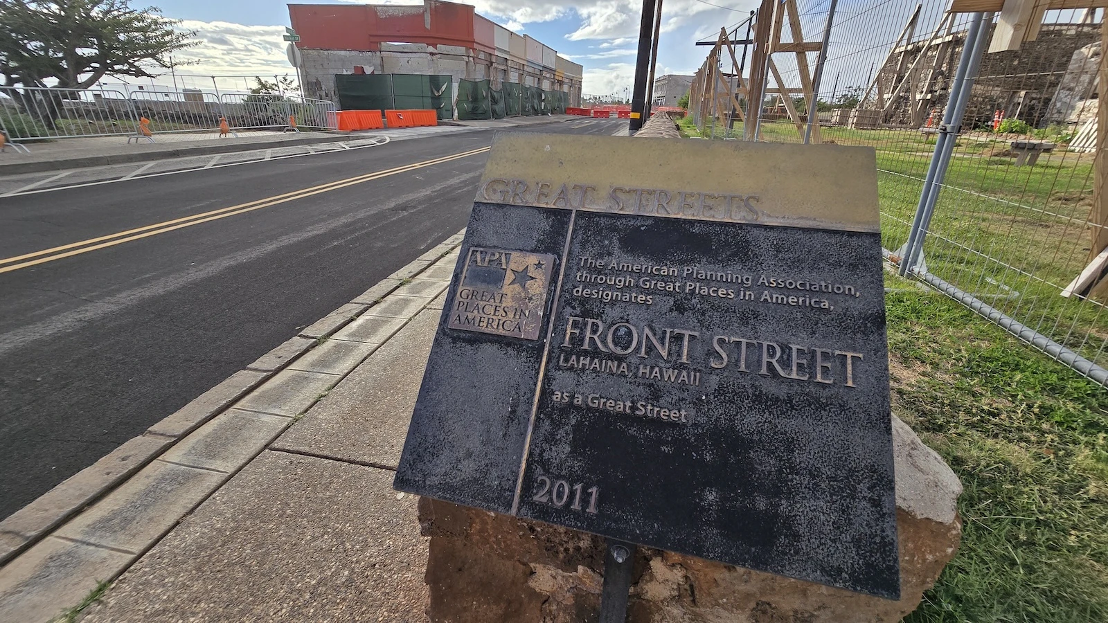 Signage on Lahaina's Front Street