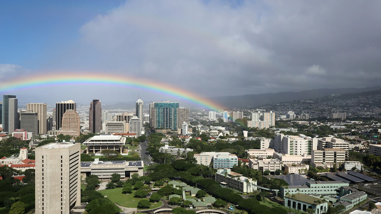 A view of Honolulu
