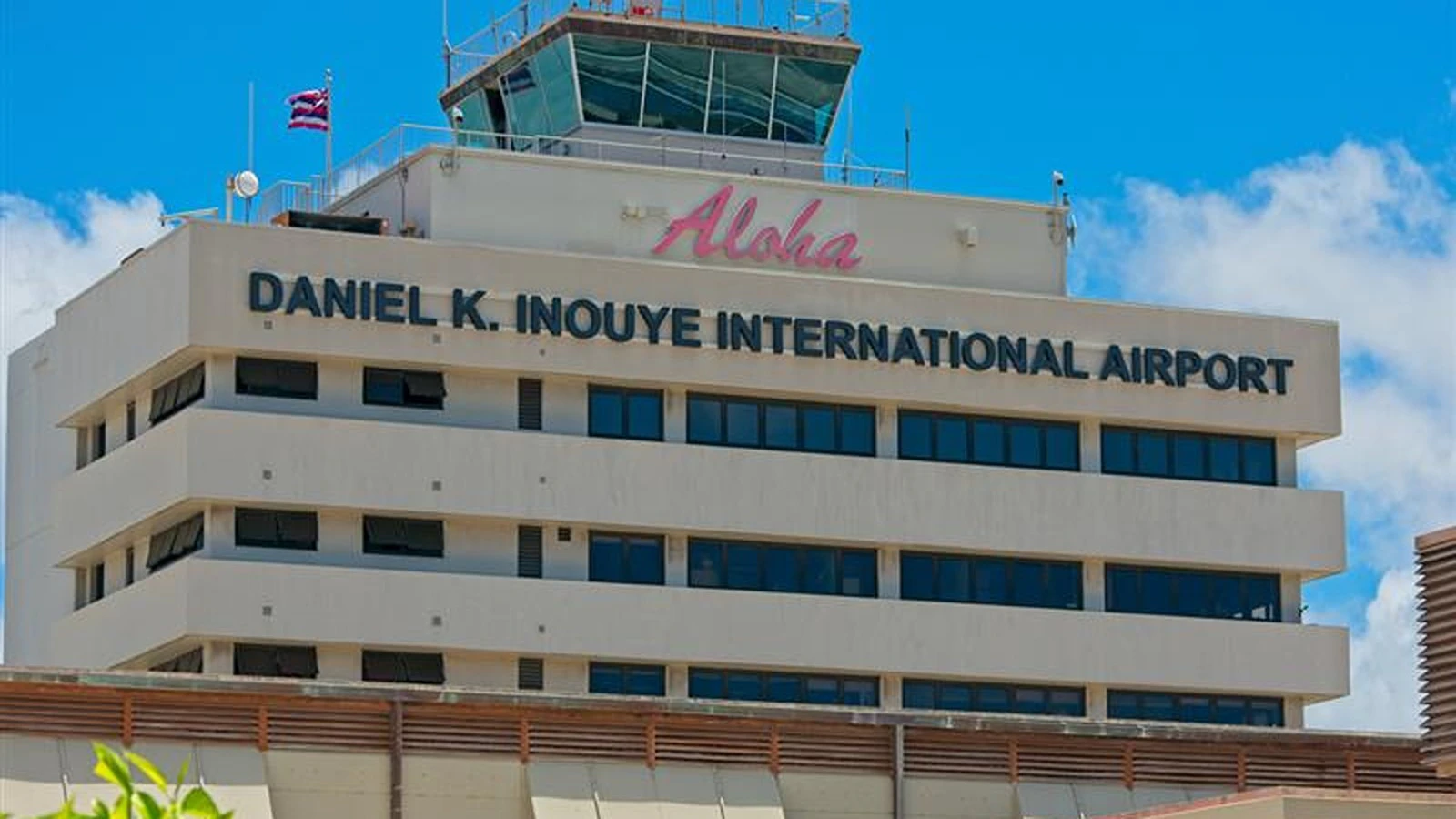 The Daniel K. Inouye International Airport in Honolulu.