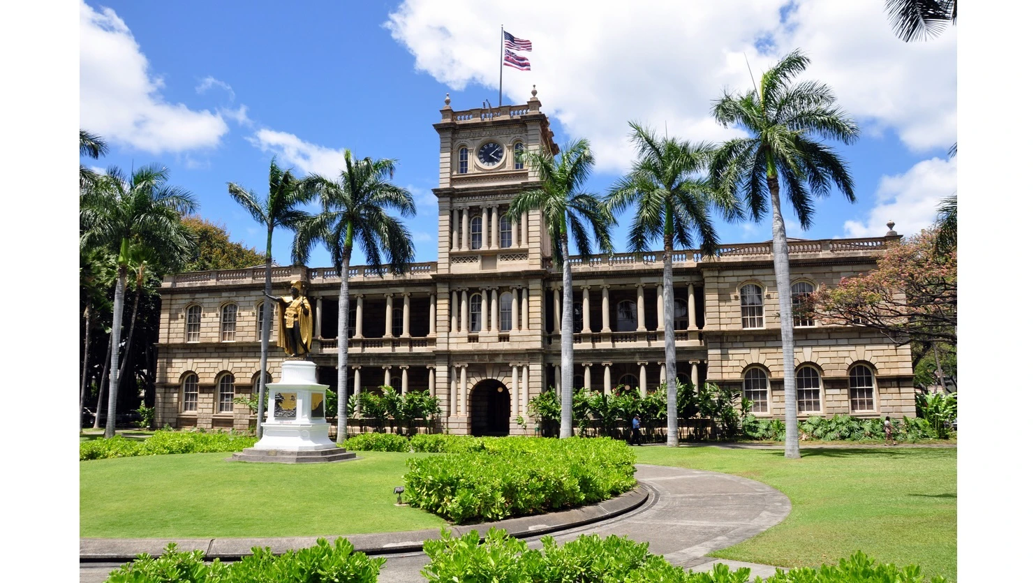 The Aliʻiōlani Hale in Honolulu