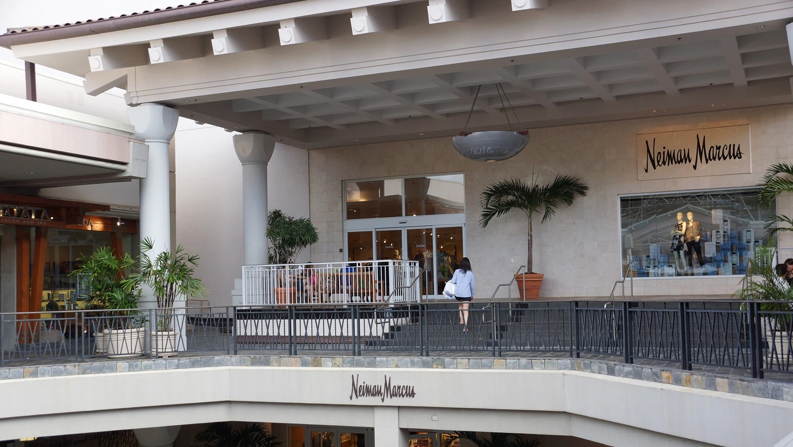 The entrance to Neiman Marcus at Ala Moana Center is pictured here in 2014.