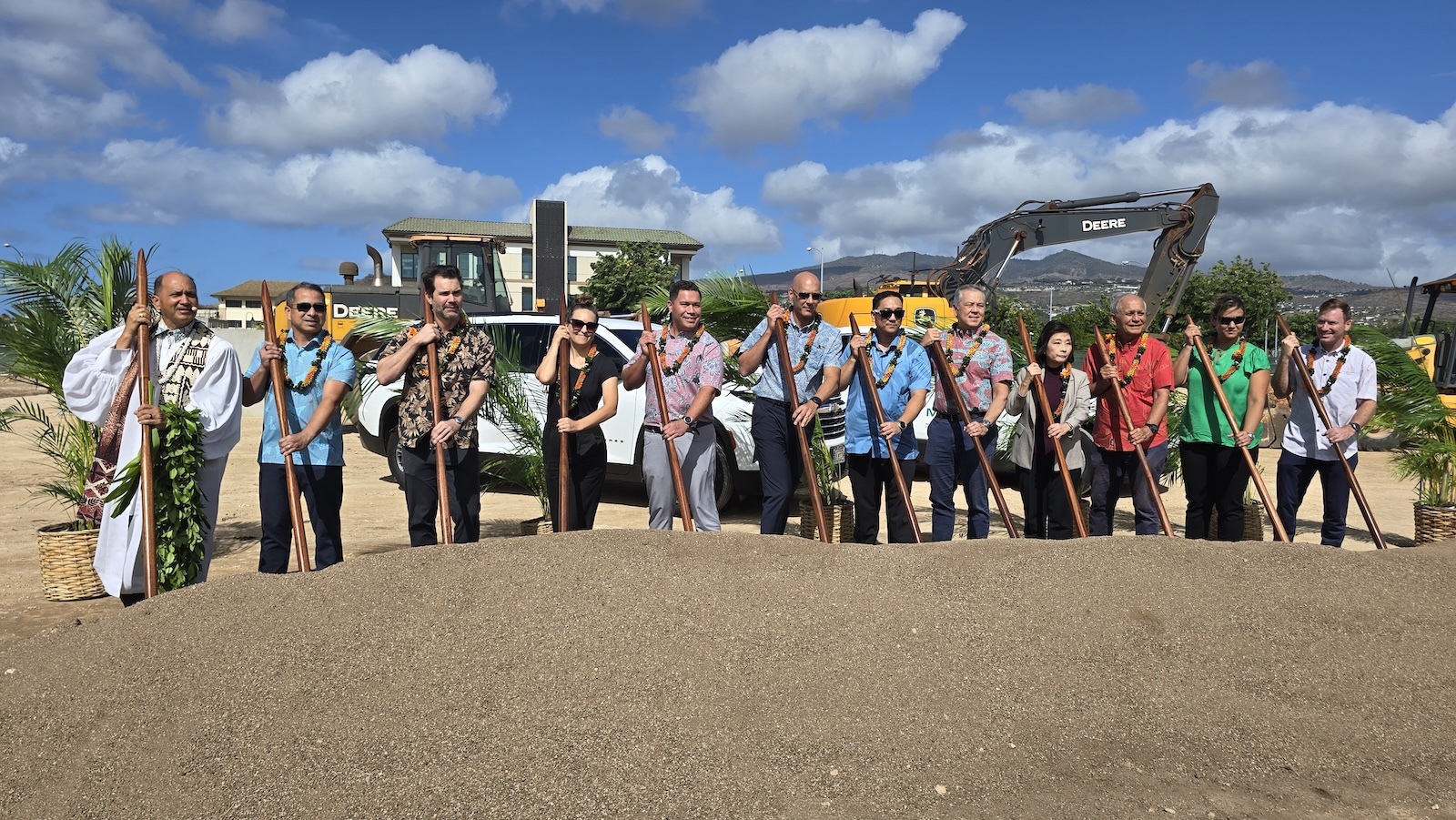 A groundbreaking for James Campbell Co.'s newest residential community in Kapolei was attended by state and local leaders as well.