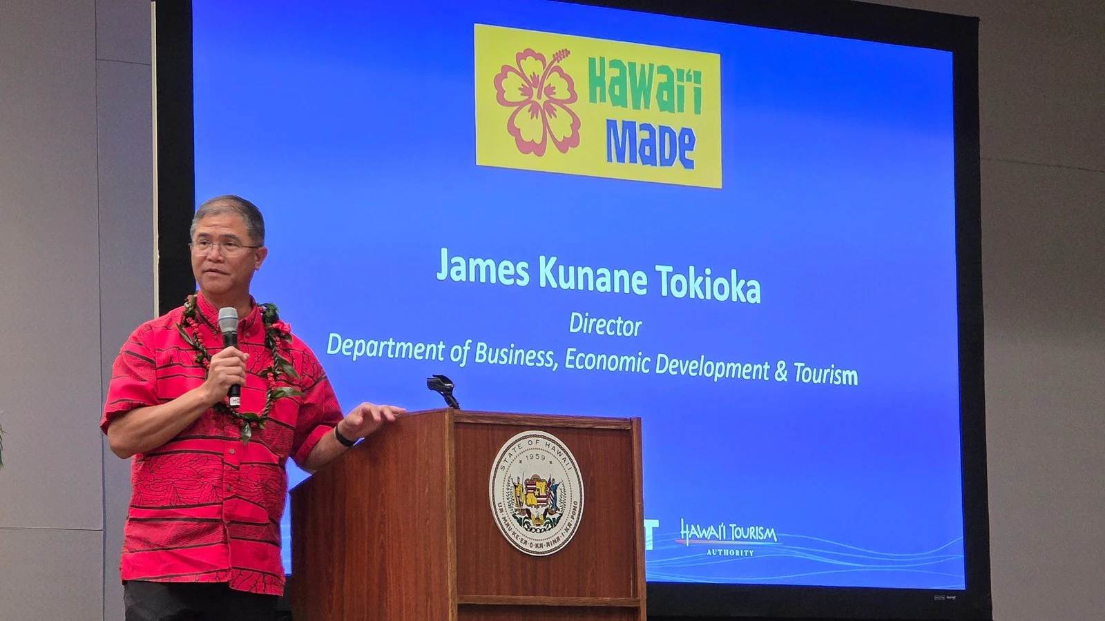 James Tokioka, director of the state Department of Business, Economic Development and Tourism