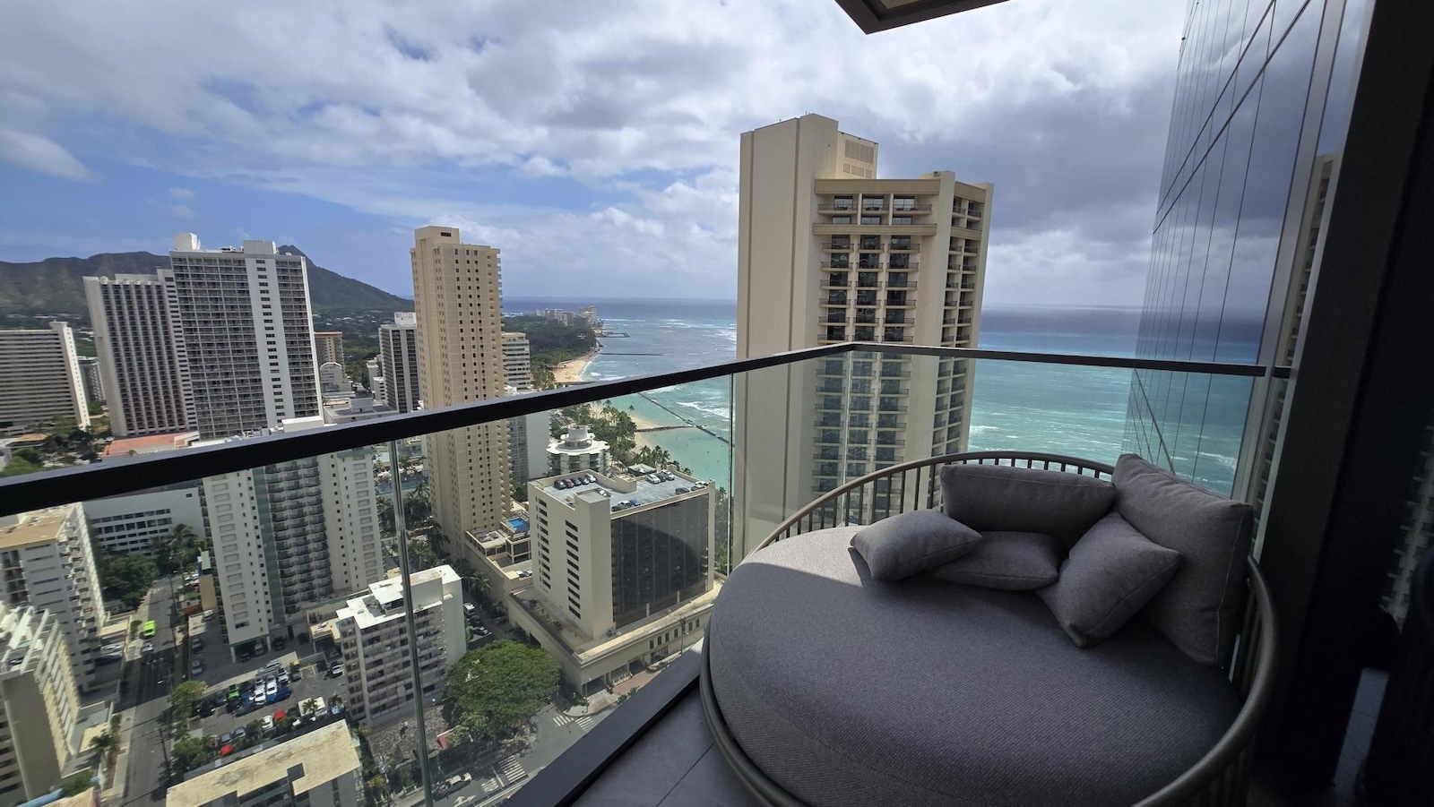 The views from one of the units.