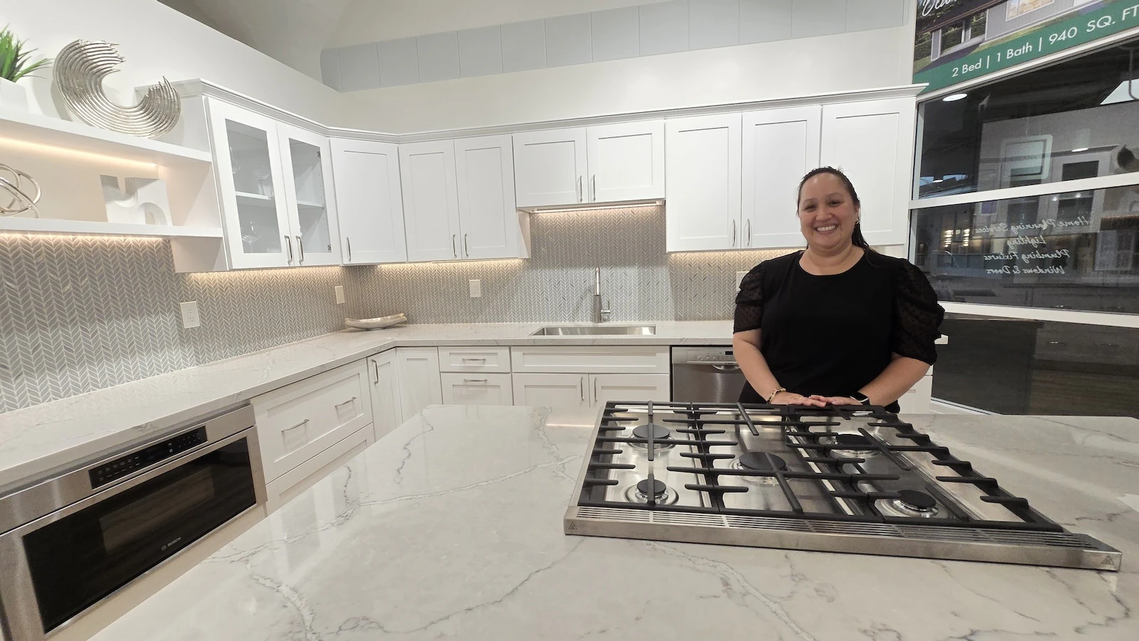 Kapua Aguiar, design center program manager for HPM Building Supply.