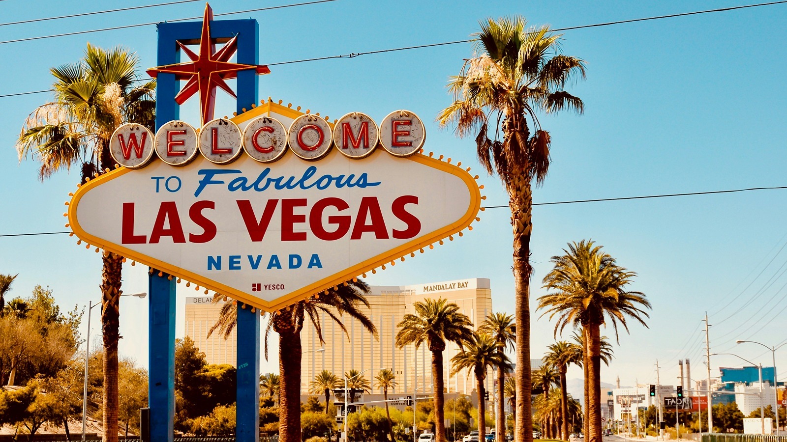 The Welcome to Las Vegas sign