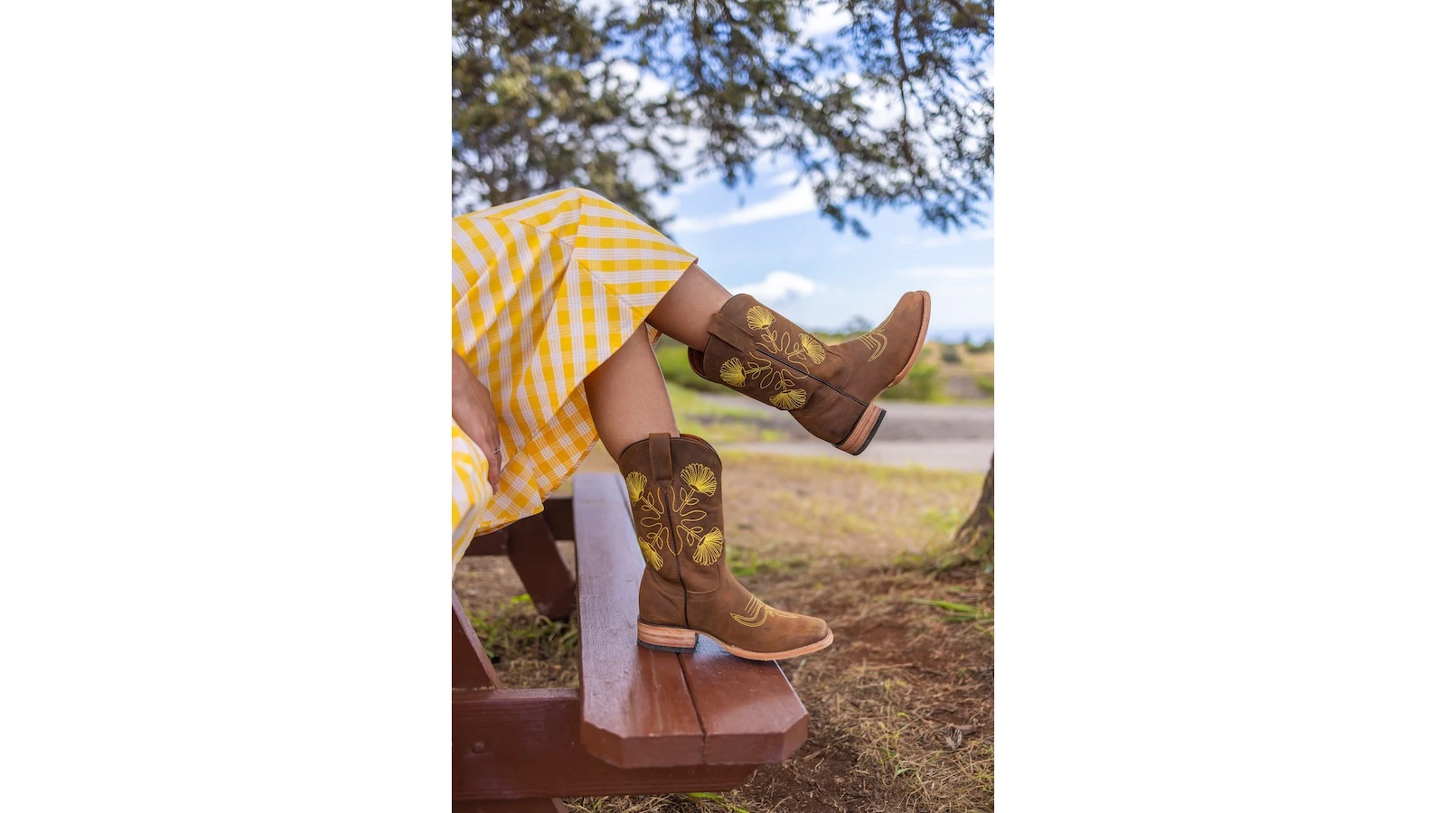 Boots from Leather and Lei