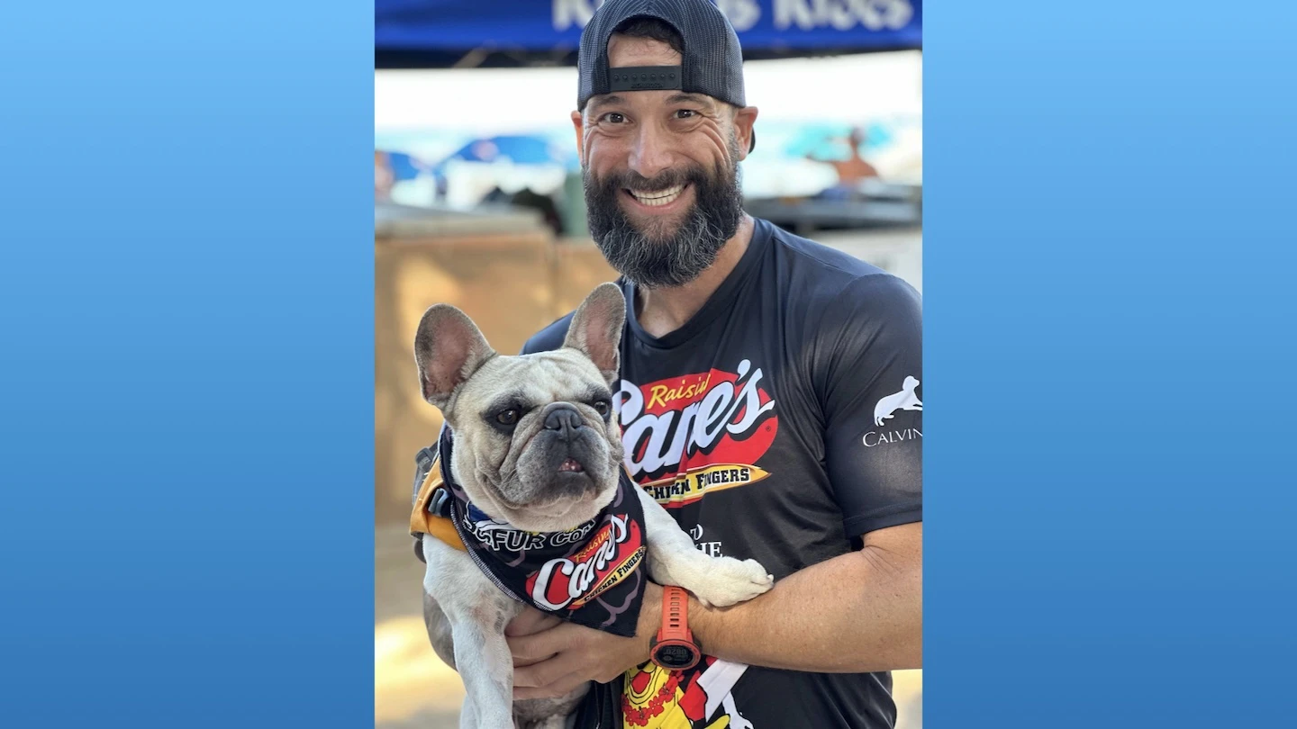 Dale and his owner, Greg Dutcher.
