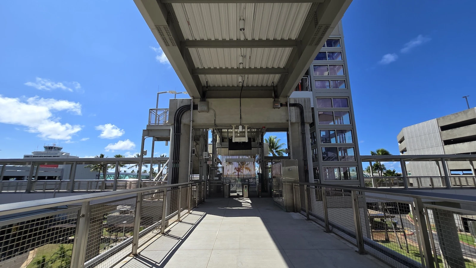 The Lelepaua, or Daniel K. Inouye International Airport, Skyline rail station.