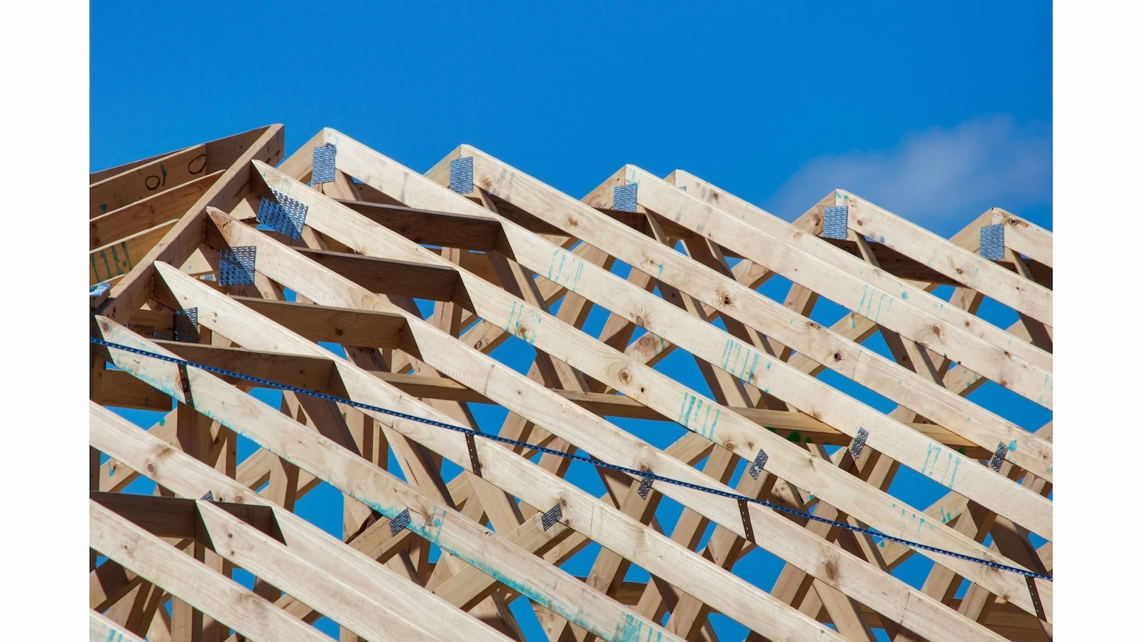 A home under construction