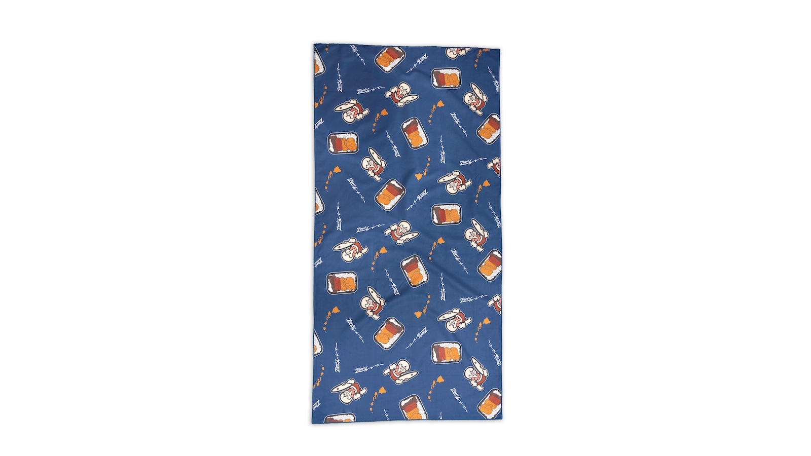 The towel that's part of Zippy's Restaurants' collaboration with Hawaiian Island Creations.