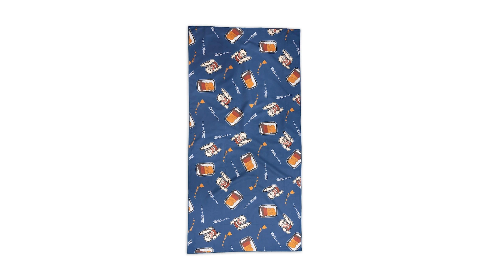 The towel that's part of Zippy's Restaurants' collaboration with Hawaiian Island Creations.