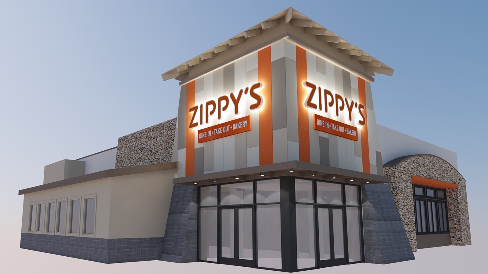 A rendering of Zippy's at Summerlin.