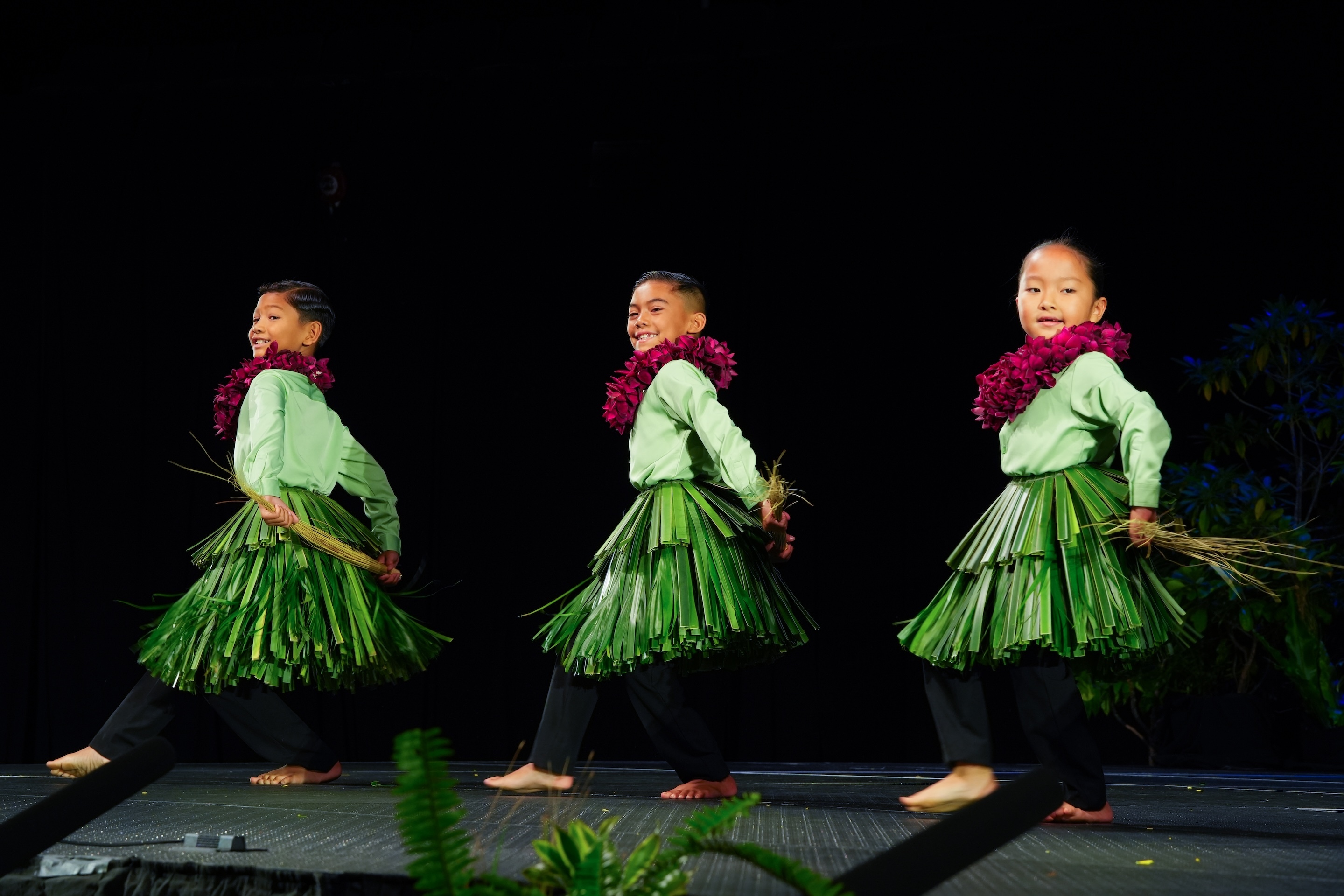 Hālau Hi’iakaināmakalehua, led by Kumu Hula Robert Keano Kaʻupu IV, swept top honors at the 51st Annual Queen Liliʻuokalani Keiki Hula Competition & Festival.