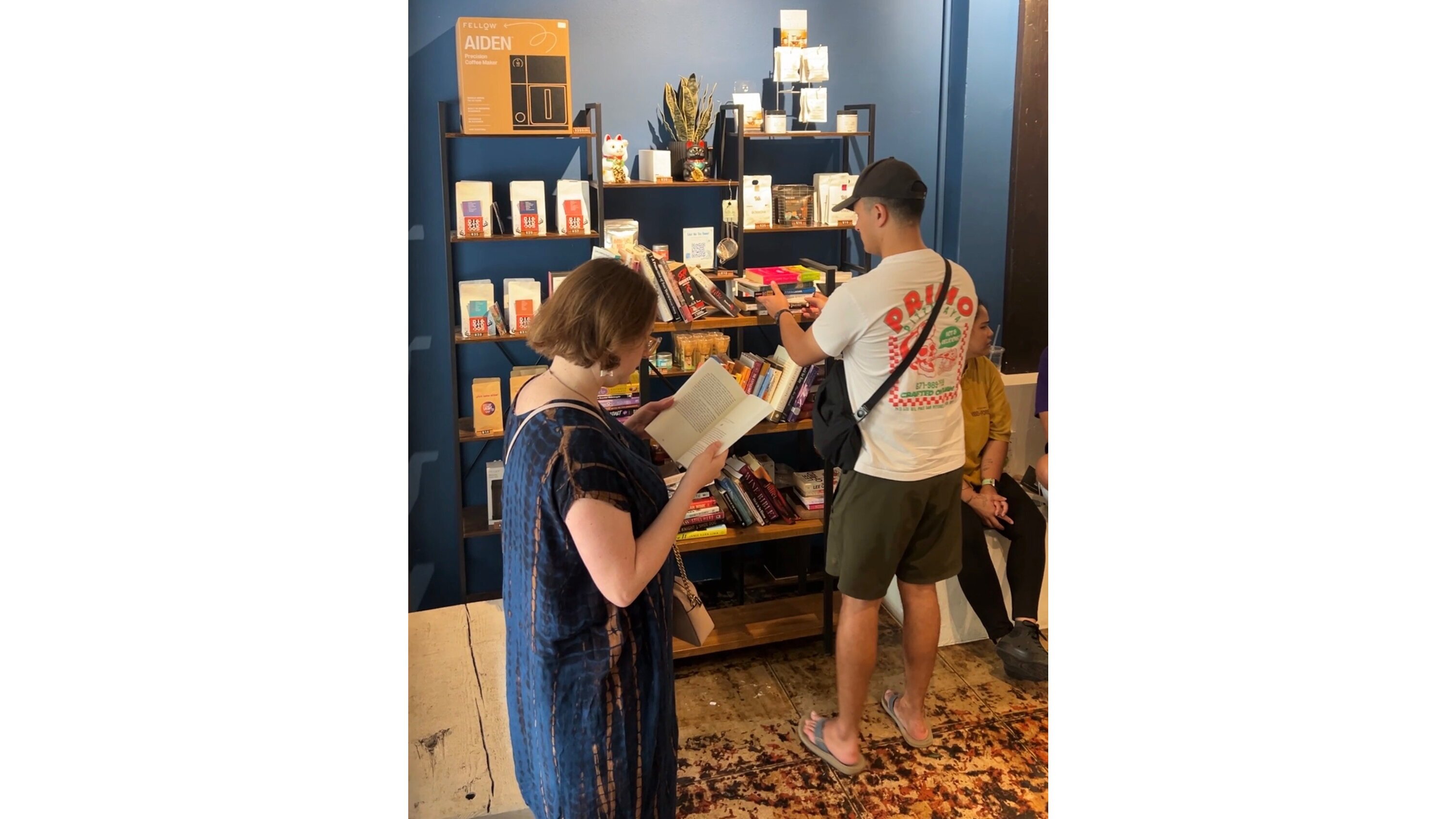 The inaugural Books, Brews & Beats Festival, shown here, was held inside Drip Studio HNL in April. The next festival takes place on Saturday, Oct. 10.