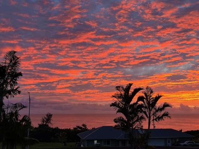 Sunset in East Hawai’i