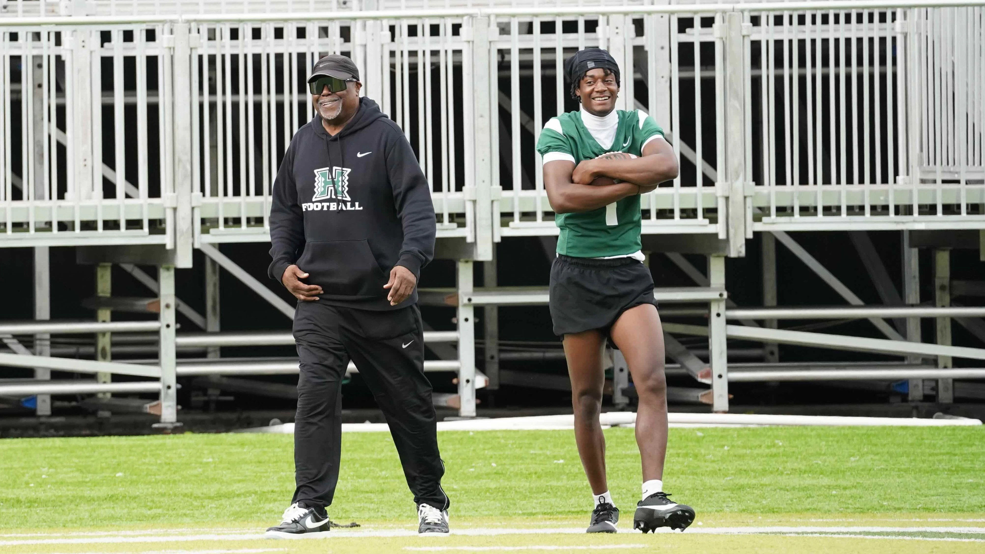 Hawai‘i cornerback Caleb "C-Bo" Brown is back like he never left