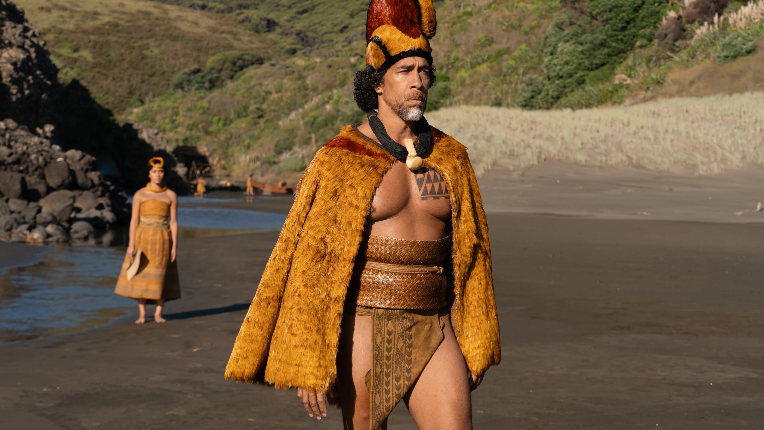 Actor Moses Goods shares how he gets into character for “Chief of War”