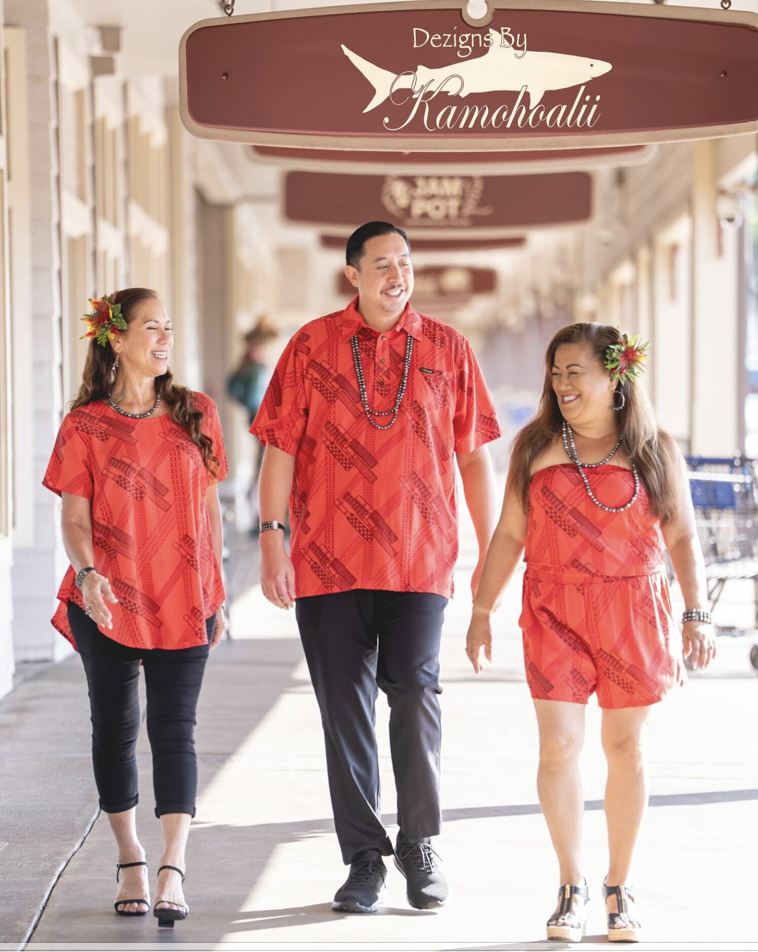 Dezigns by Kamohoalii released new designs to honor Laka, the hula goddess, and Haumea, Pele’s mother, which are available at the Merrie Monarch Festival’s Invitational Hawaiian Arts Fair.