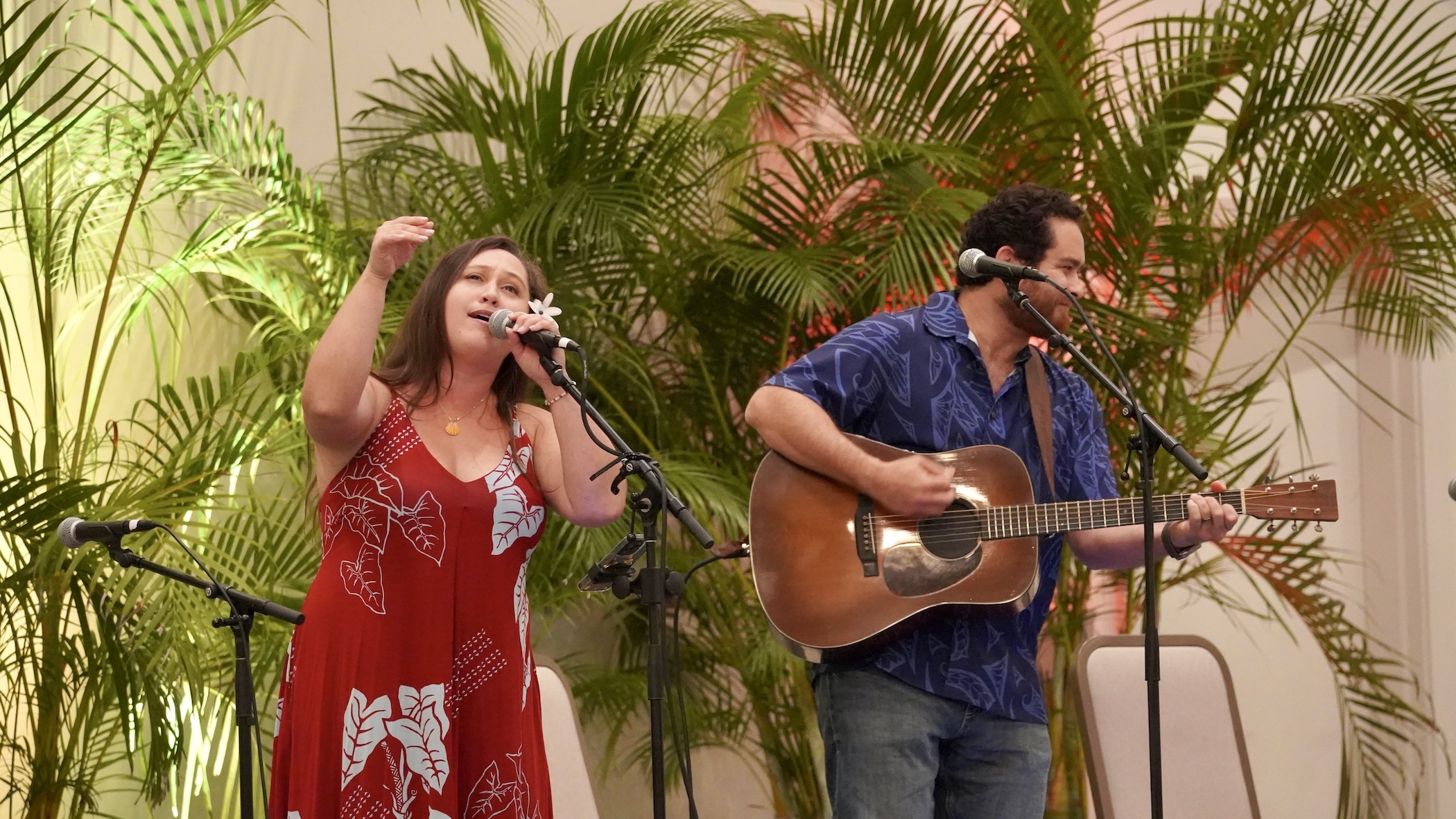 Danny and Nani Carvalho perform as Kailua Moon.