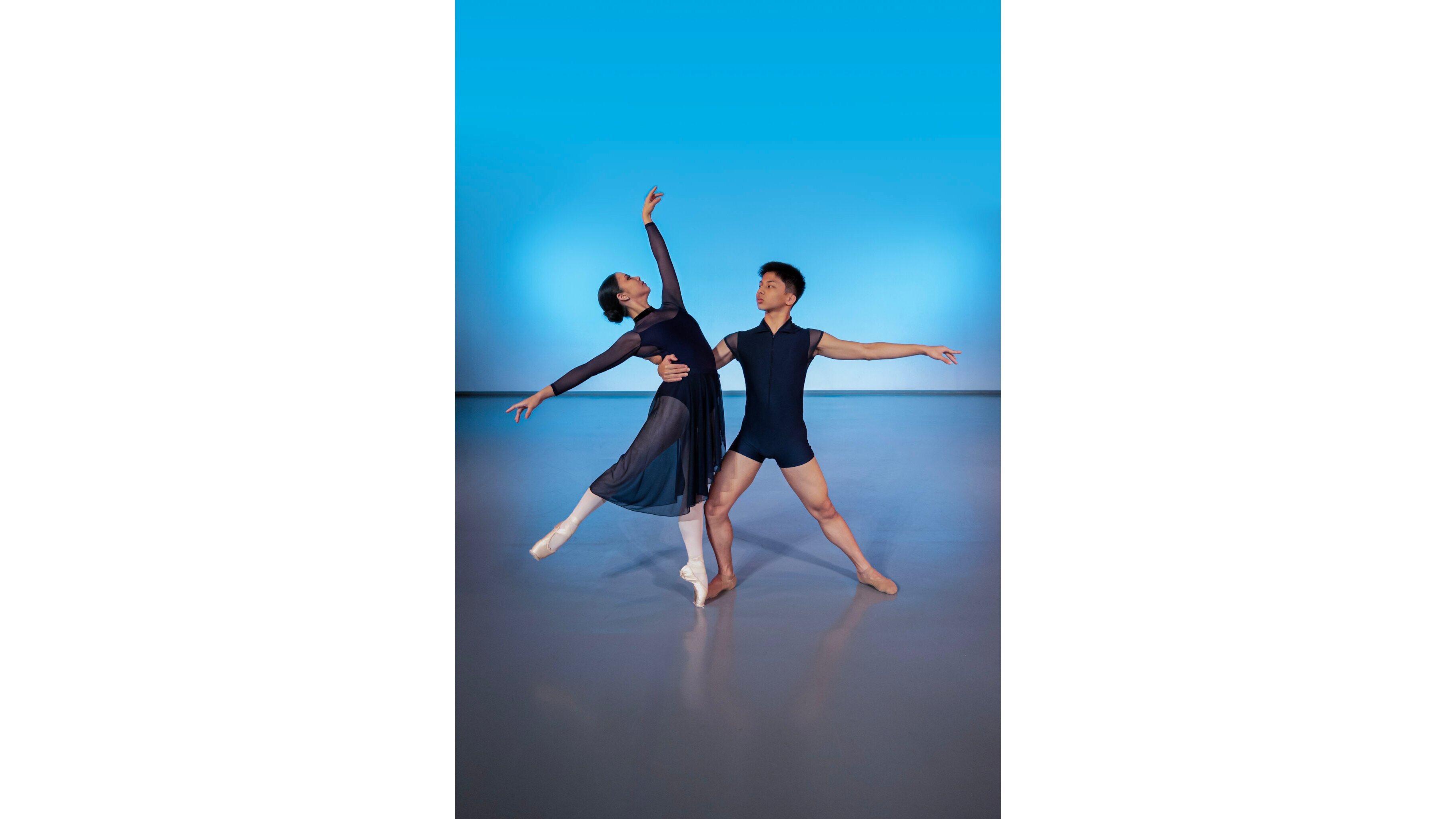 Emma Belatti, left, and Gabe Salonga, right.
