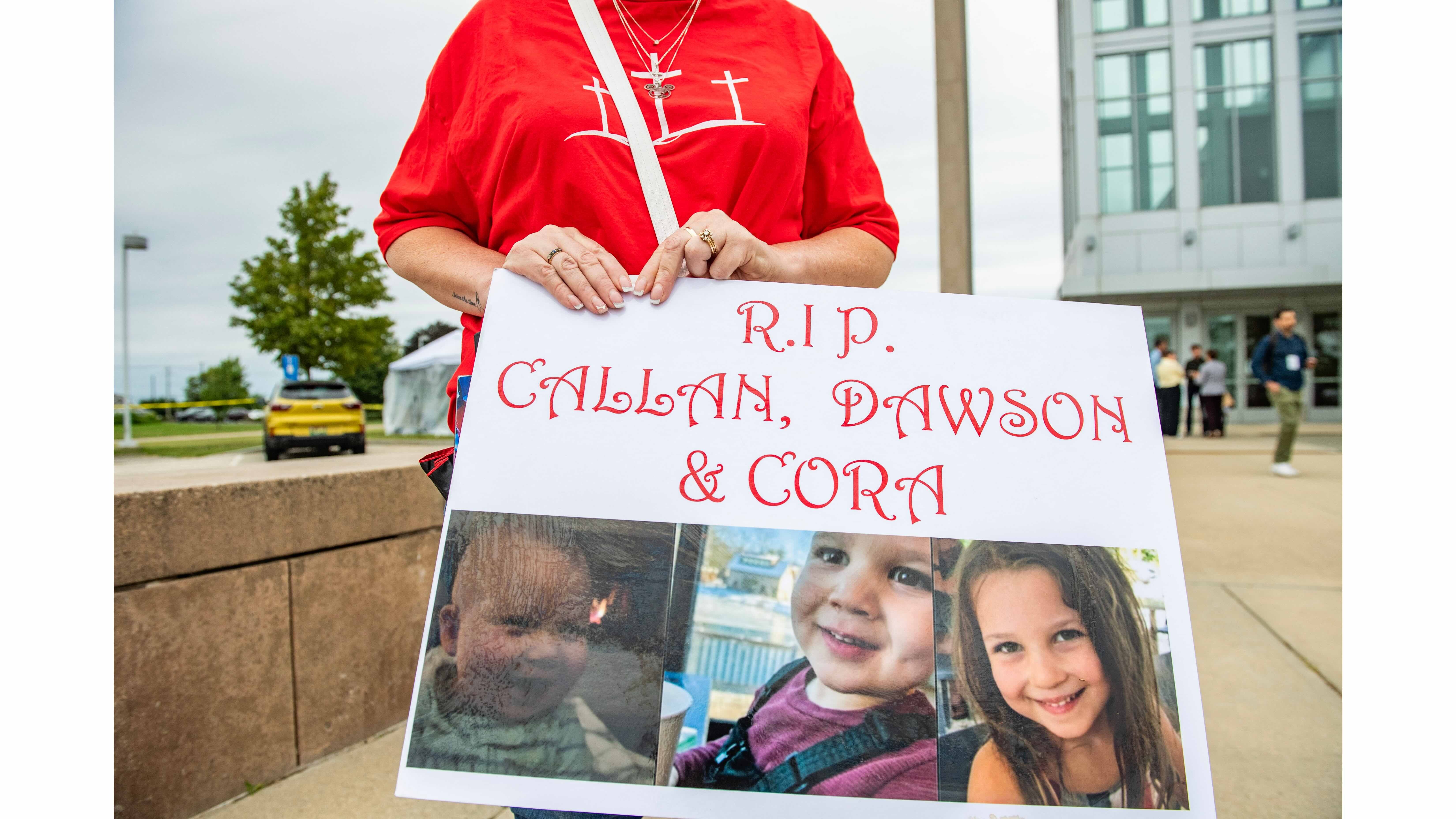Lindsay Clancy's kids memorialized at trial