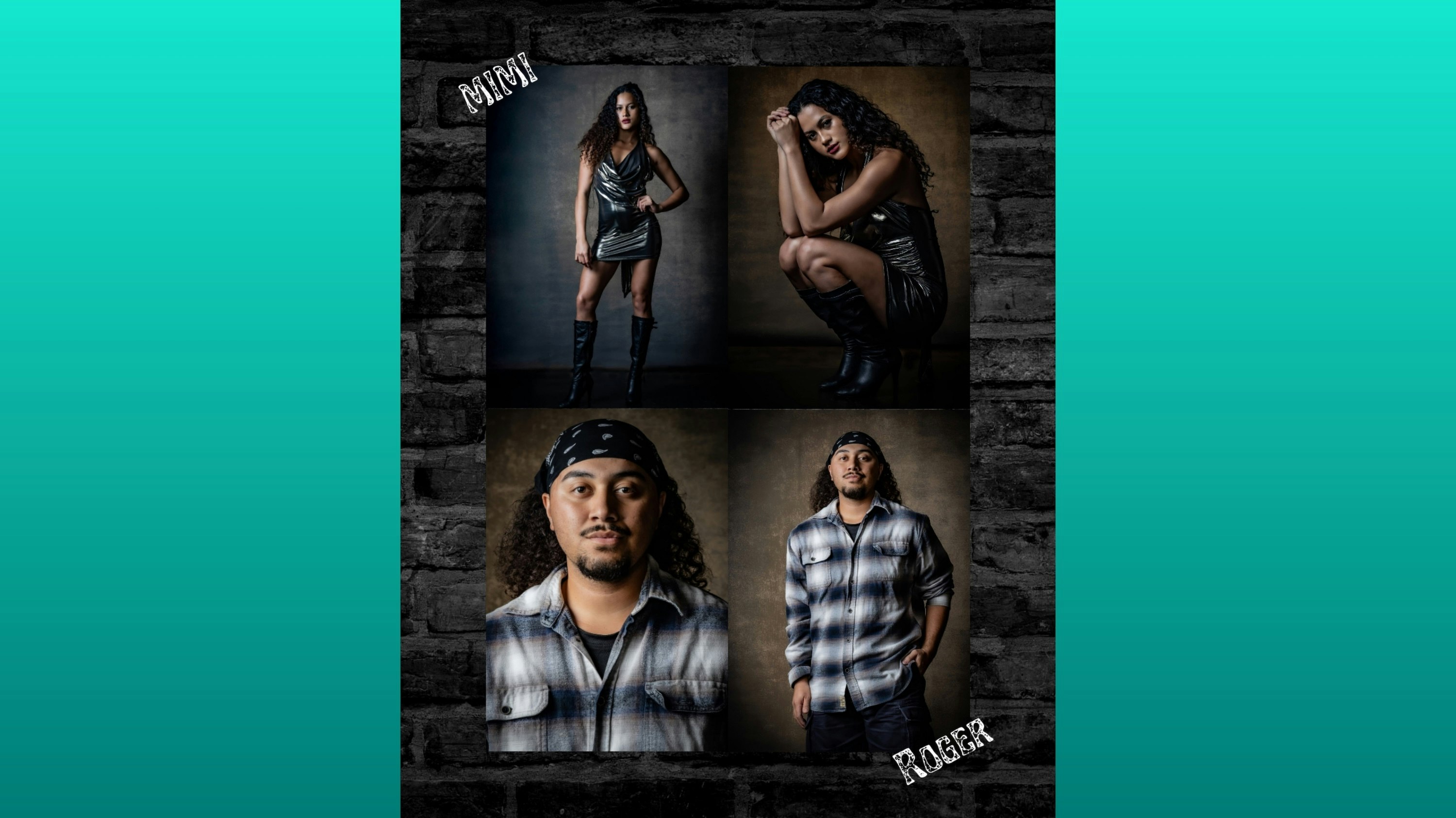 Kaʻenaaloha Watson plays Mimi and Ikaika Mendez is Roger in this production of “Rent.”